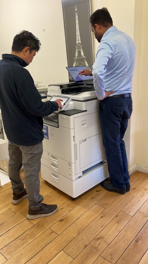 Brand New Ricoh IMC3000 2 Trays image